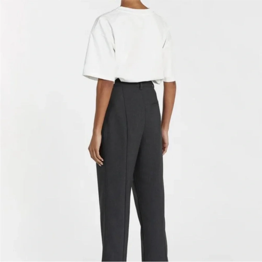 NWT dissh Carey charcoal taper pants - size us 2 / AUS 6 - Picture 2 of 6
